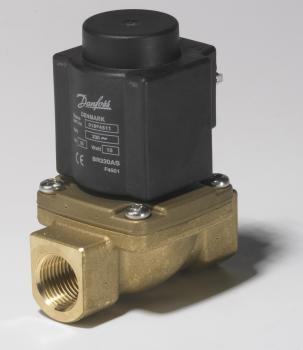 Danfoss Magnetventile EV225B 15BD G 1/2, servogest., stromlos geschl. (NC) - 032U380531